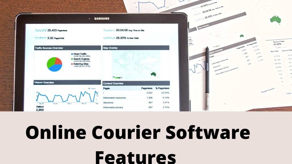 Online Courier Software Features